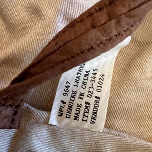 🩷 EDDIE BAUER💚 leather cross body bag 💚🩷💚 - Picture 12 of 15